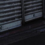 古いシャッター